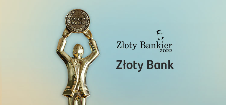 Złoty Bankier 2022 - nagroda